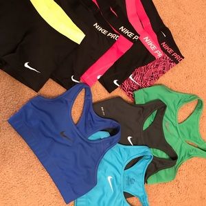 SOLD ❗️❗️Nike workout shorts / workout sports bra
